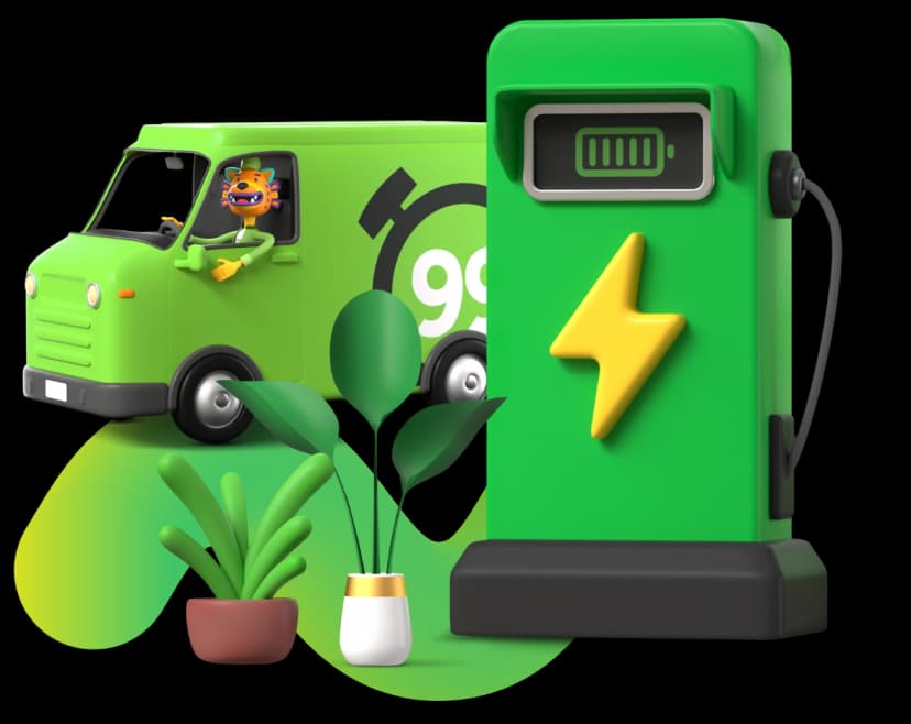 CO2-free emissions certificate - 99minutos commitment to sustainable logistics and carbon neutral deliveries